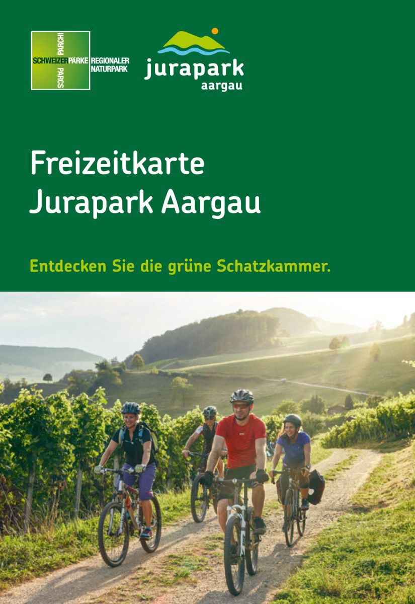 Freizeitkarte Jurapark Aargau